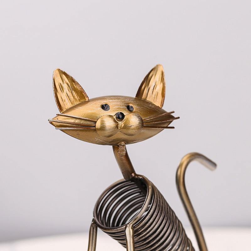 Funky Cat Figurines - Nordic Side - cat, figurine, funky