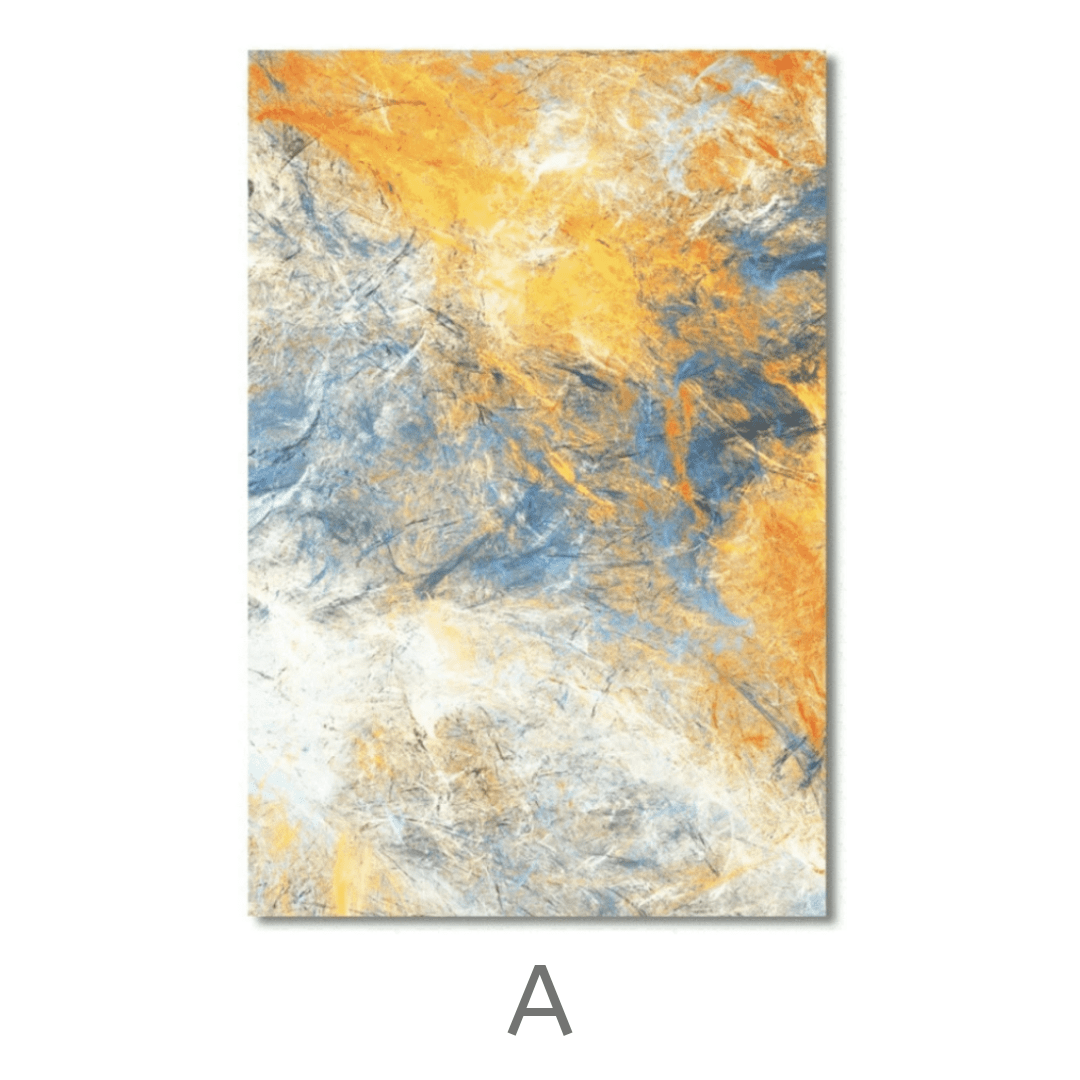 Abstract Blue Canvas - Nordic Side - art