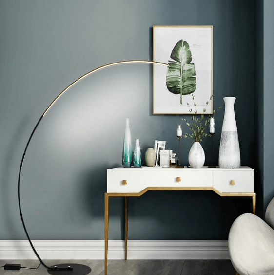 Arc - LED Floor Lamp with Long Arm - Nordic Side - Arc - LED Floor Lamp with Long Arm, architecture, art, artist, contemporaryart, decor, decoration, design, designer, designinspiration, edis