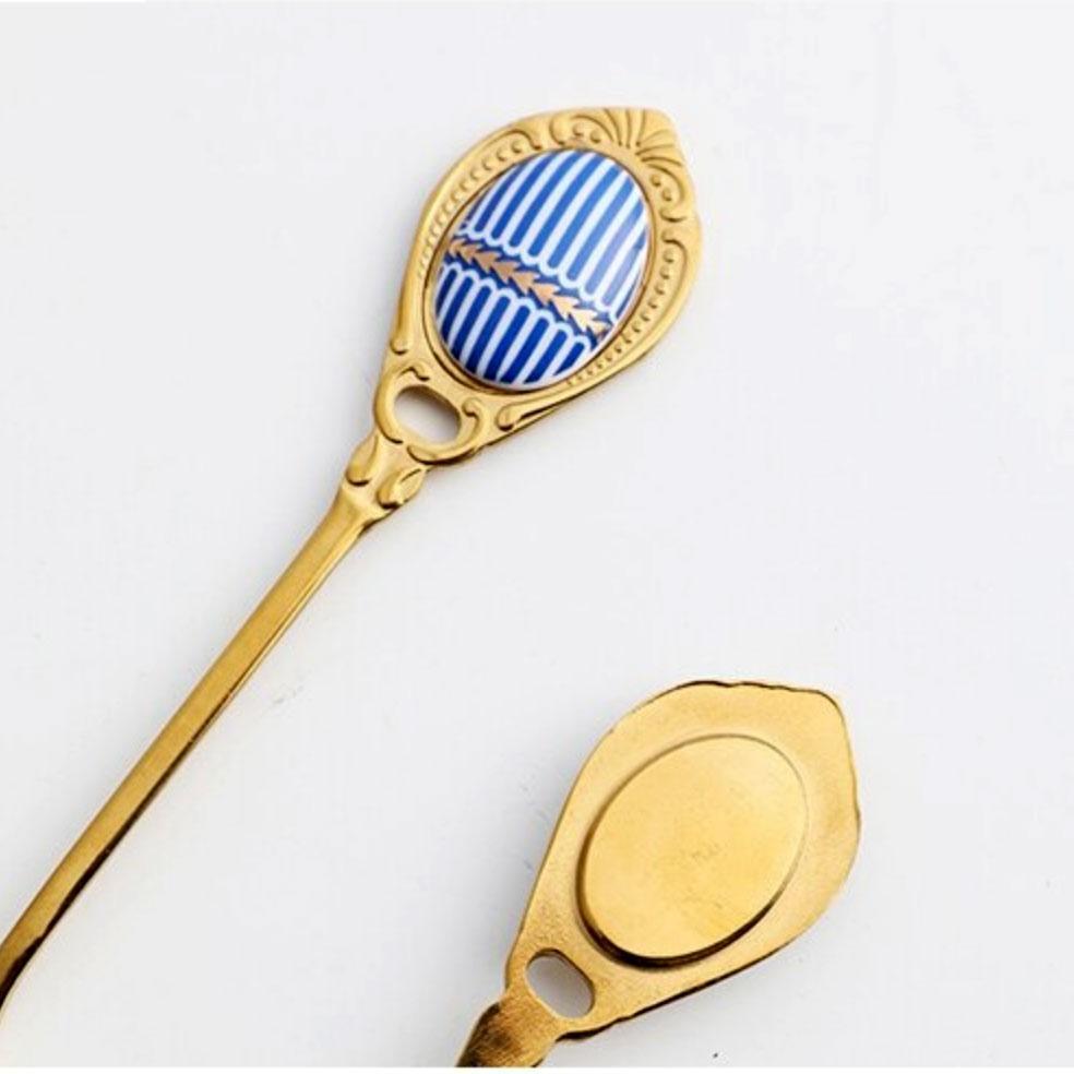 Art Deco Tea Spoon - Nordic Side - 