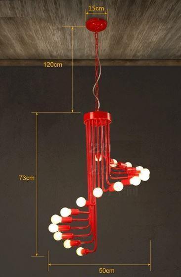Ava - Modern Nordic Spiral Chandelier - Nordic Side - 01-16, best-selling-lights, chandelier, feed-cl0-over-80-dollars, hanging-lamp, lamp, light, lighting, lighting-tag, modern, modern-light