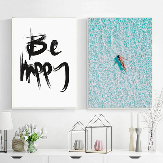 Be Happy and Swim - Nordic Side - 
