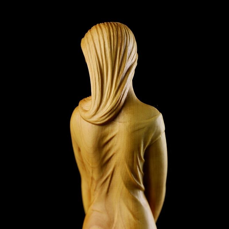 Wooden Beauty Statue