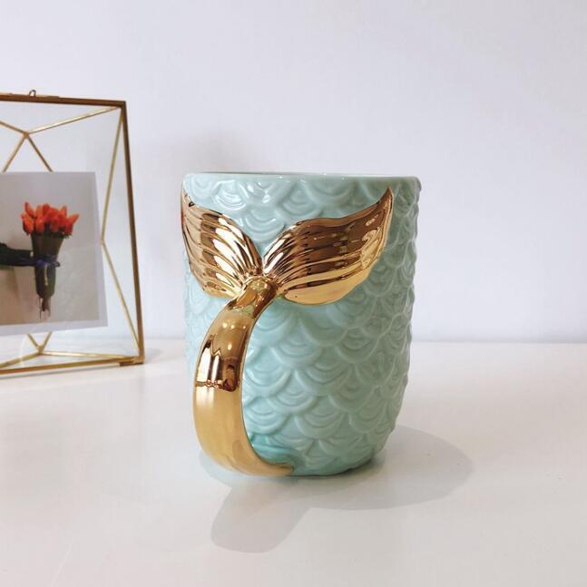 Mermaid Ceramic Mug - Nordic Side - 