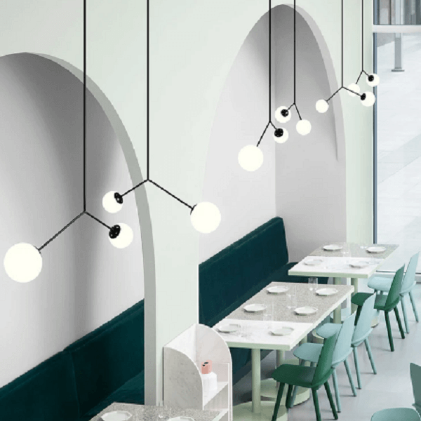 Ben - Minimalist 2 Head Branch Pendant Light - Nordic Side - architecture, arcitecture, art, artichture, artist, ballon, bathroom vanity, contemporaryart, crystal chandelier, decor, decoratio