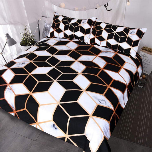 Euclid Duvet Cover Set - Nordic Side - bed, bedding, bis-hidden, duvet