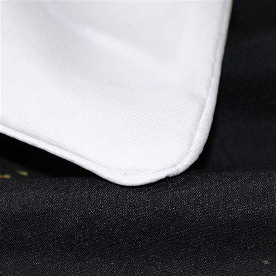 Black Marble Duvet Cover Set - Nordic Side - bed, bedding, best-selling, bis-hidden, duvet