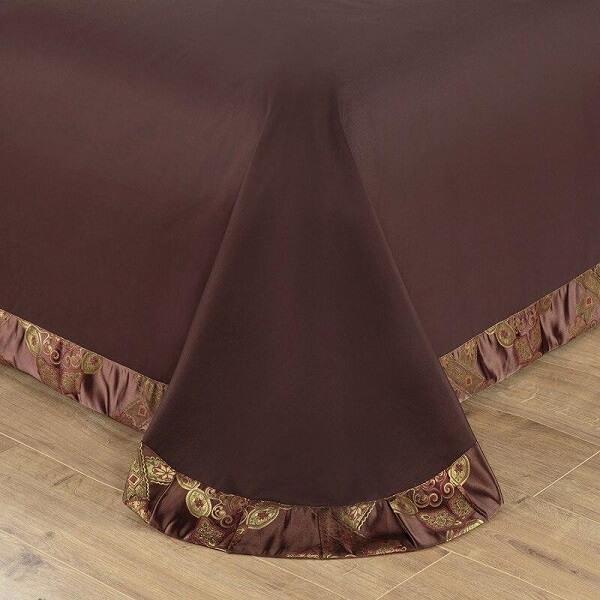 Luxury Satin Jacquard Cotton Duvet Cover Set