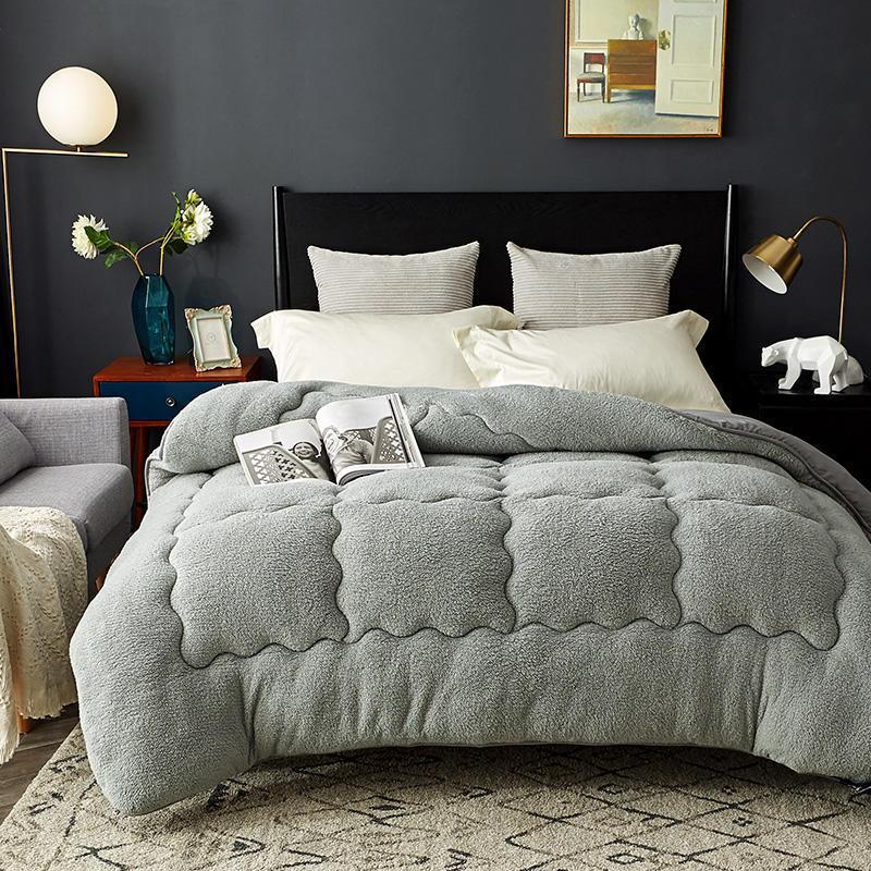 Classic Comforter Fluffy Blanket - Nordic Side - 