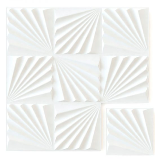 Shell: Nordvian 3D Wall Panel Form - 12-unit Box - Nordic Side - Wall, Walls