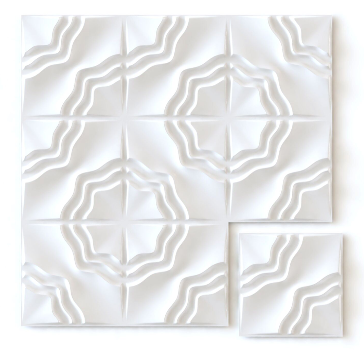 Star: Nordvian 3D Wall Panel Form - 12-unit Box - Nordic Side - Wall, Walls