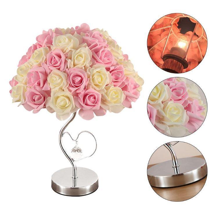 Roses Flower Table Lamp - Nordic Side - 