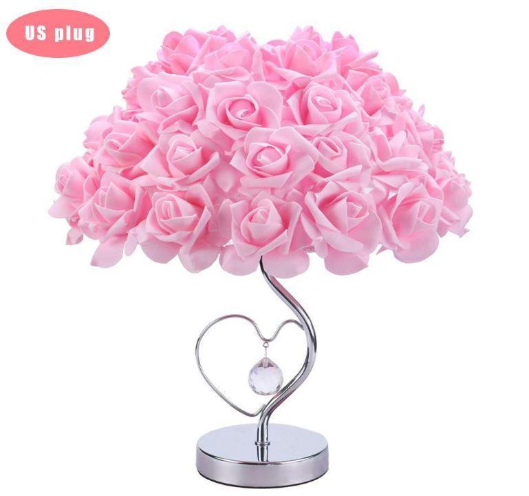 Roses Flower Table Lamp - Nordic Side - 