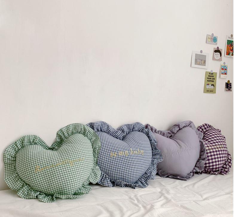 Heart Shaped Pillow - Nordic Side - 
