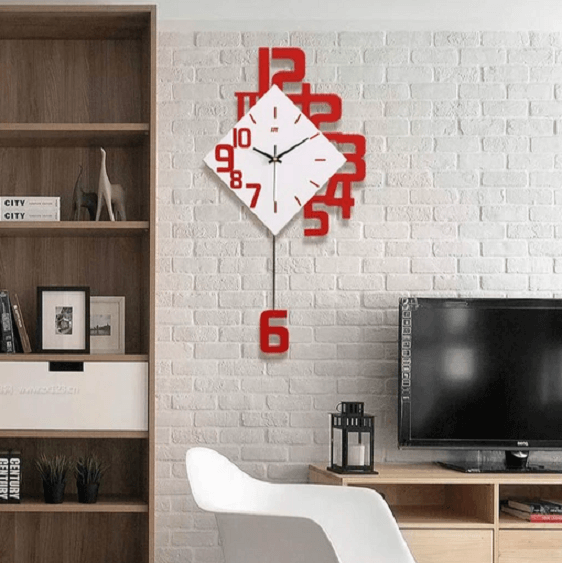 Kara - Simple European Style Wall Clock - Nordic Side - architecture, art, artist, contemporaryart, decor, decoration, design, designer, designinspiration, edison, grey, home, homedecor, indu