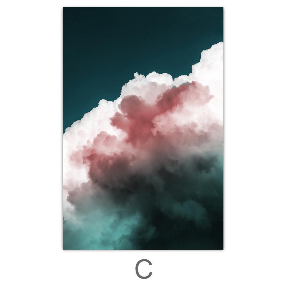 Scenic Cloudscape Canvas - Nordic Side - 