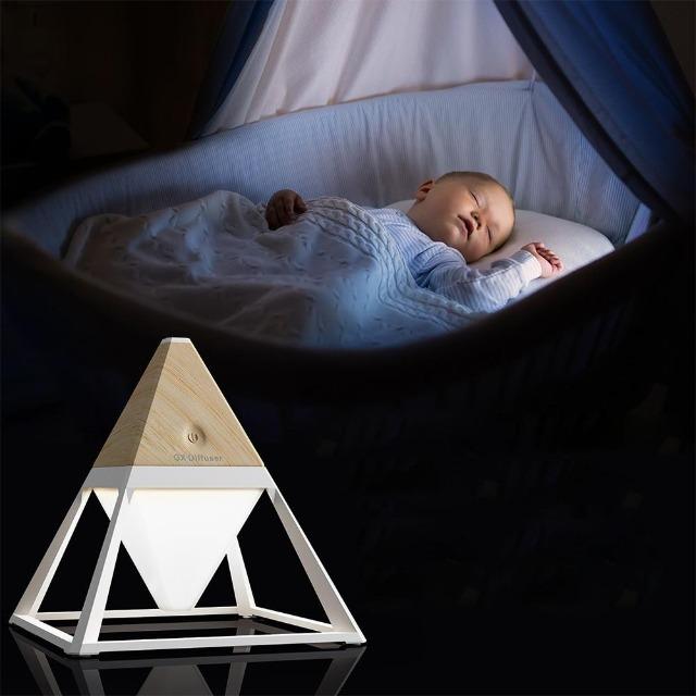 Paak - Dimmable Pyramid Bedside Lamp - Nordic Side - LIGHTING, Lightning