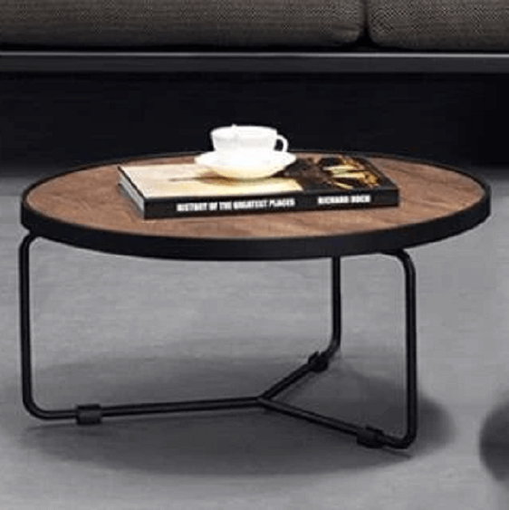 Darhk - Modern Nordic Round Coffee Table - Nordic Side - architecture, art, artist, ashley furniture near me, bobs furniture outlet, cheap furniture near me, city furniture near me, contempor