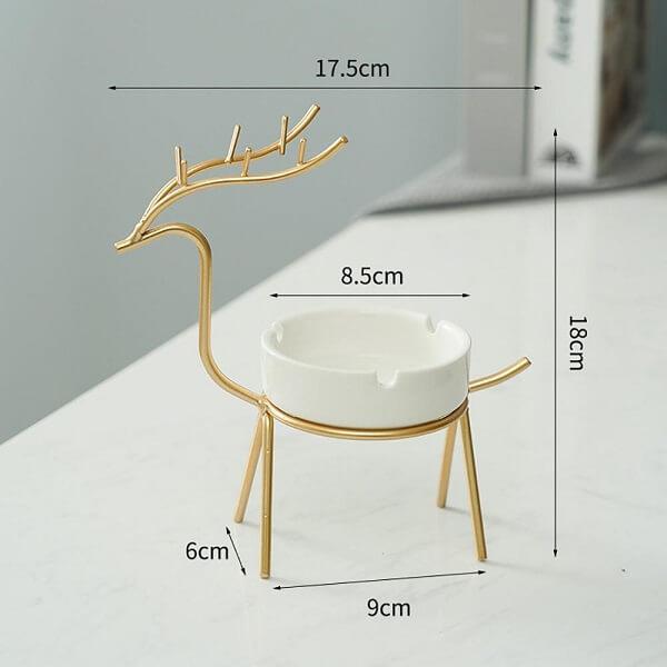 Deer Hound Ashtray - Nordic Side - amazing, architecture, arcitecture, art, artist, beautiful, business, canvas, clock, clocks, contemporaryart, decor, decoration, decorideas, Deer Hound Asht