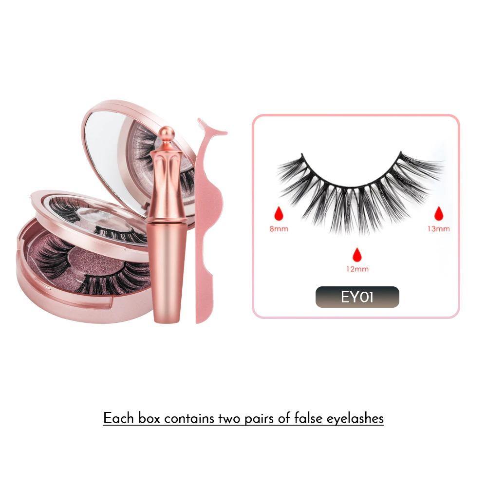 LashLux™ Magnetic Eyeliner & Eyelash Kit - Nordic Side - 