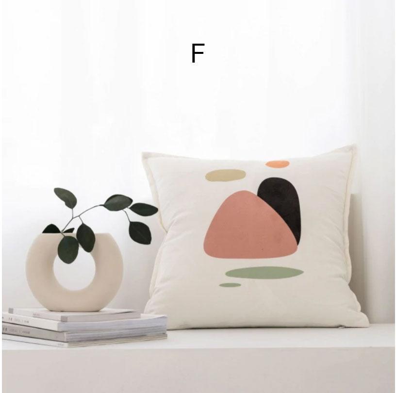 Minimal Illustration Cushion Cover - Nordic Side - 