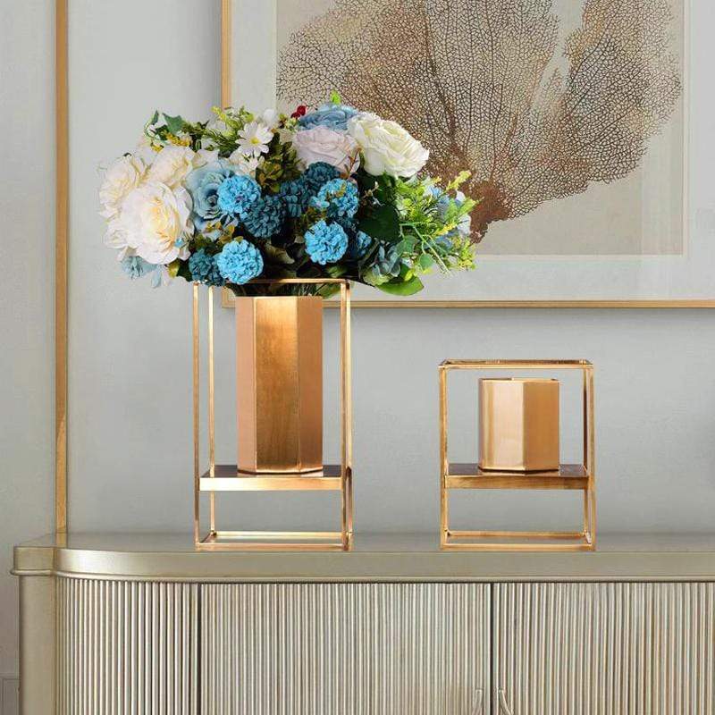 Gilded Vase - Nordic Side - bis-hidden, home decor, vases