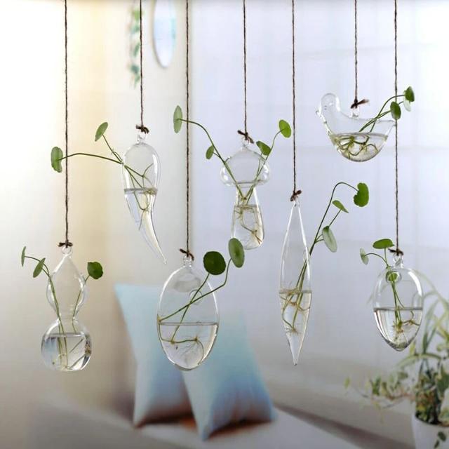 Jing - Hydroponic Hanging Flower Pot - Nordic Side - Decor, Modern Planters, VASES/POTS