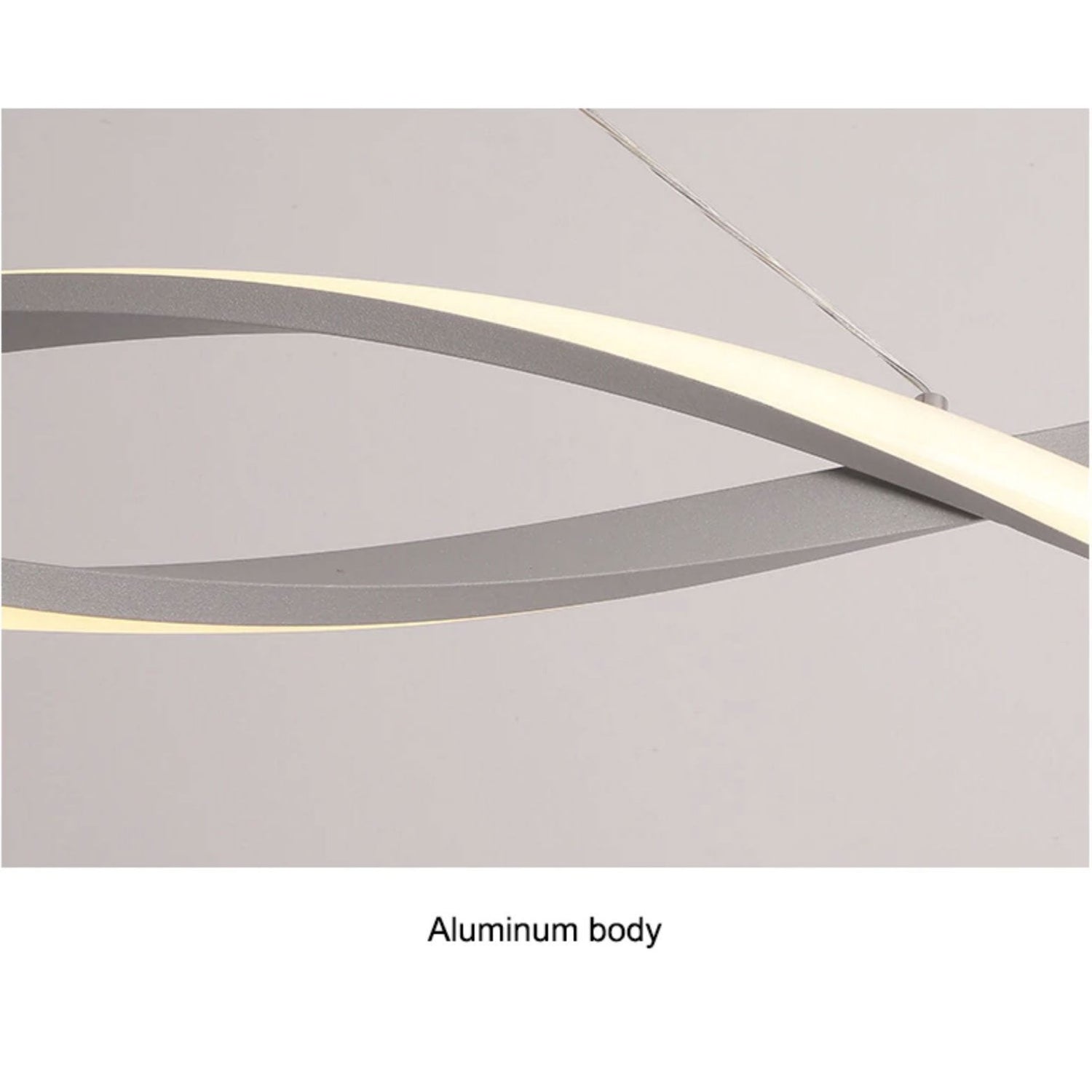 Flowing Ribbon Light - Nordic Side - 