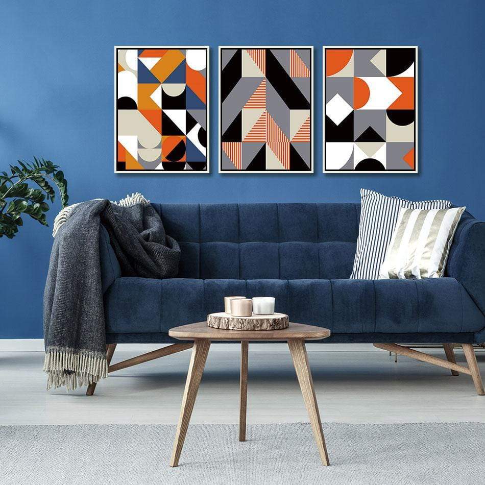 Westerner Stretched Canvas - Nordic Side - 3 piece, Acrylic Image, canvas art, spo-enabled