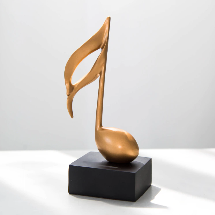 Musical Note Statuettes - Nordic Side - 