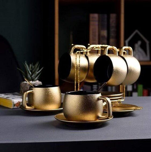 Golden Hour Teacup Collection Set - Nordic Side - architecture, arcitecture, art, artist, contemporaryart, decor, decoration, design, designer, designinspiration, edison, grey, home, home dec