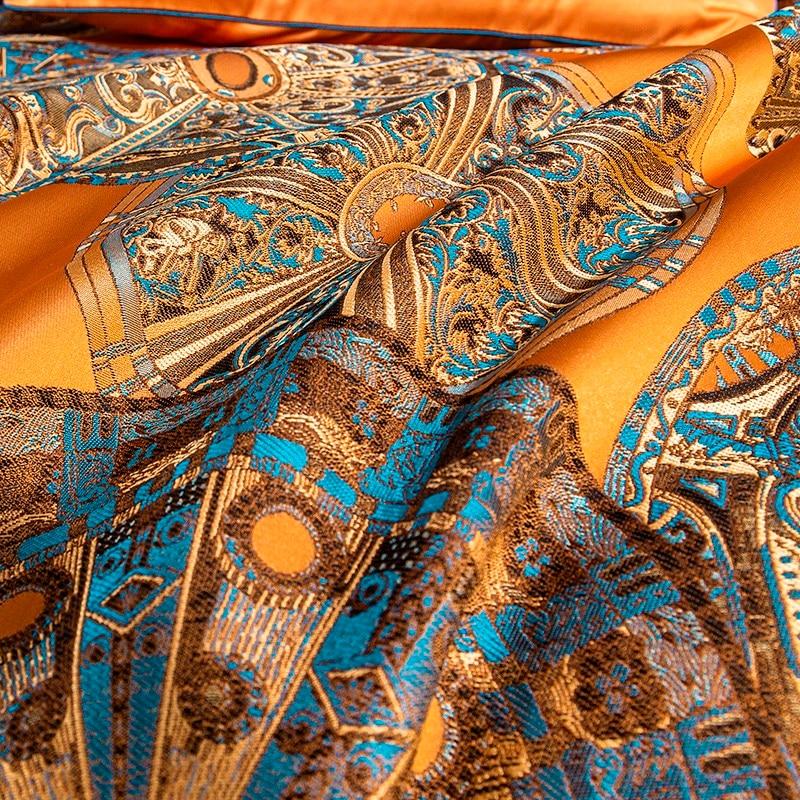 Umaira Embroidered Tassel Rounded Duvet Cover Set