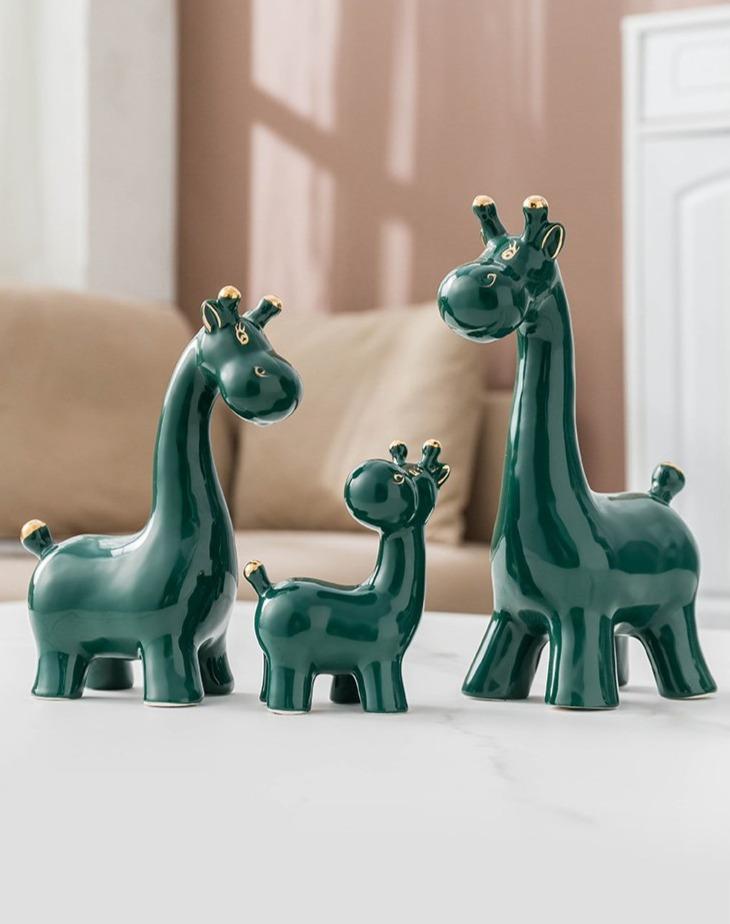 Ceramic Animals Couple & Family