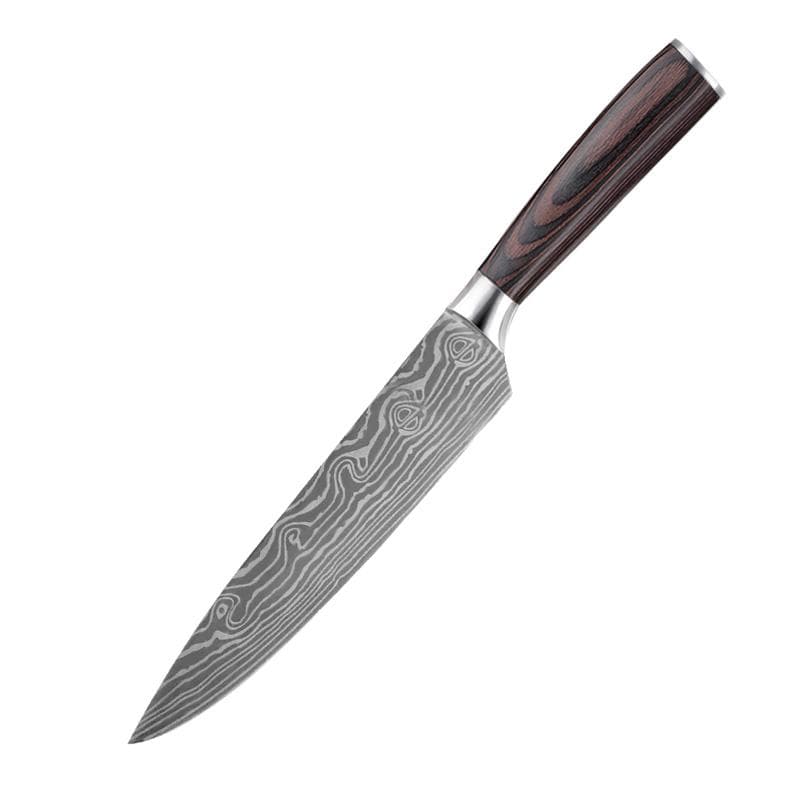 Oakwood Chef Knife - Nordic Side - dining, dinnerware, kitchen, knife