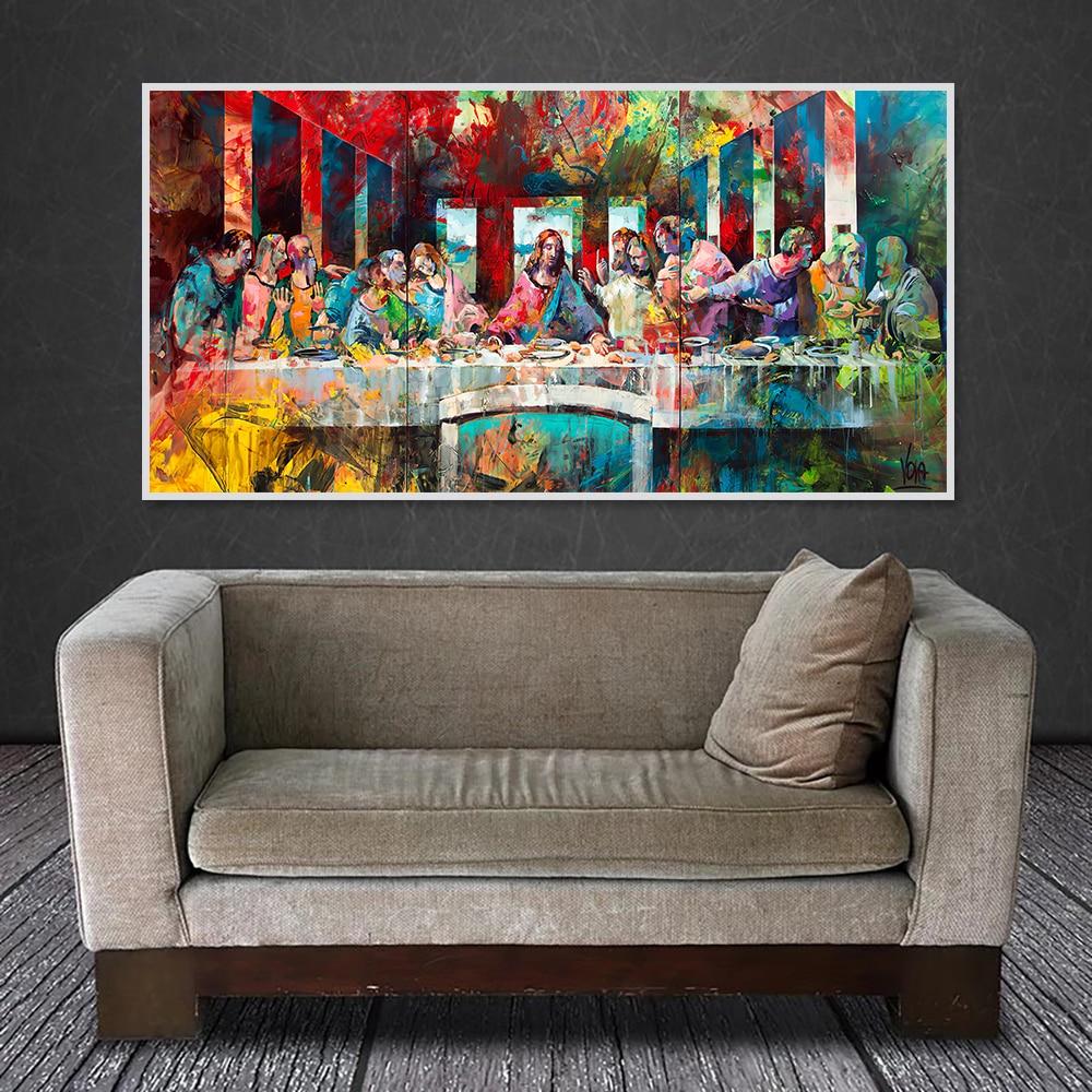 Colorful Last Supper