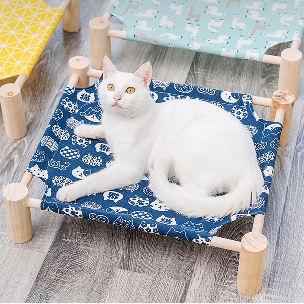 Petly - Elevated Pet Bed - Nordic Side - 01-08, bed, canvas, pet