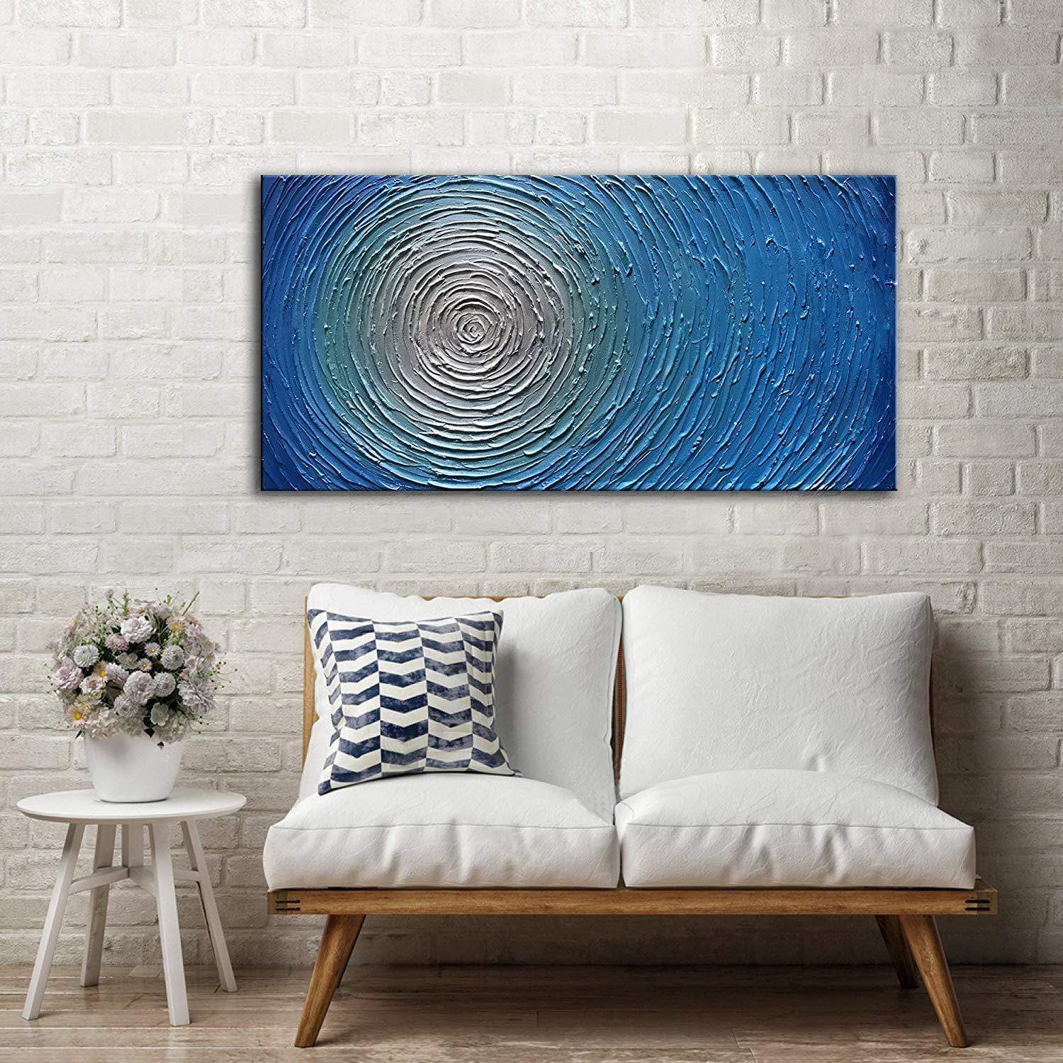 Swirling Maze Oil Painting - Nordic Side - Oil Painting, spo-disabled