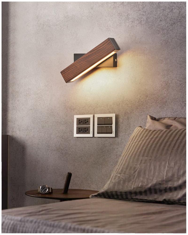 Rise - Modern Nordic Rotated Wall Lamp - Nordic Side - Lightning