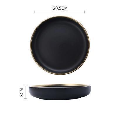 Florence Plate - Nordic Side - bowls, dinnerware, plates