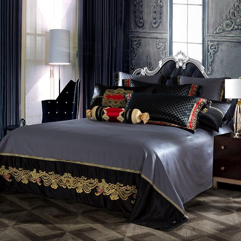 Bartedo Silk Satin Luxury Royal Duvet Cover Set - Nordic Side - Bartedo, Bedding, Luxury, Royal, Satin, set, Silk