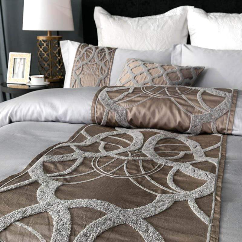 Chain of Luxury Duvet Cover Set (Egyptian Cotton) - Nordic Side - bed, bedding, best-selling, bis-hidden, duvet