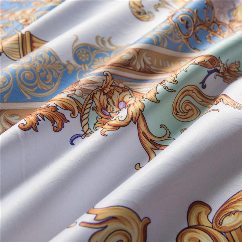 Bohemian Rings Duvet Cover Set (Egyptian Cotton) - Nordic Side - bed, bedding, spo-enabled