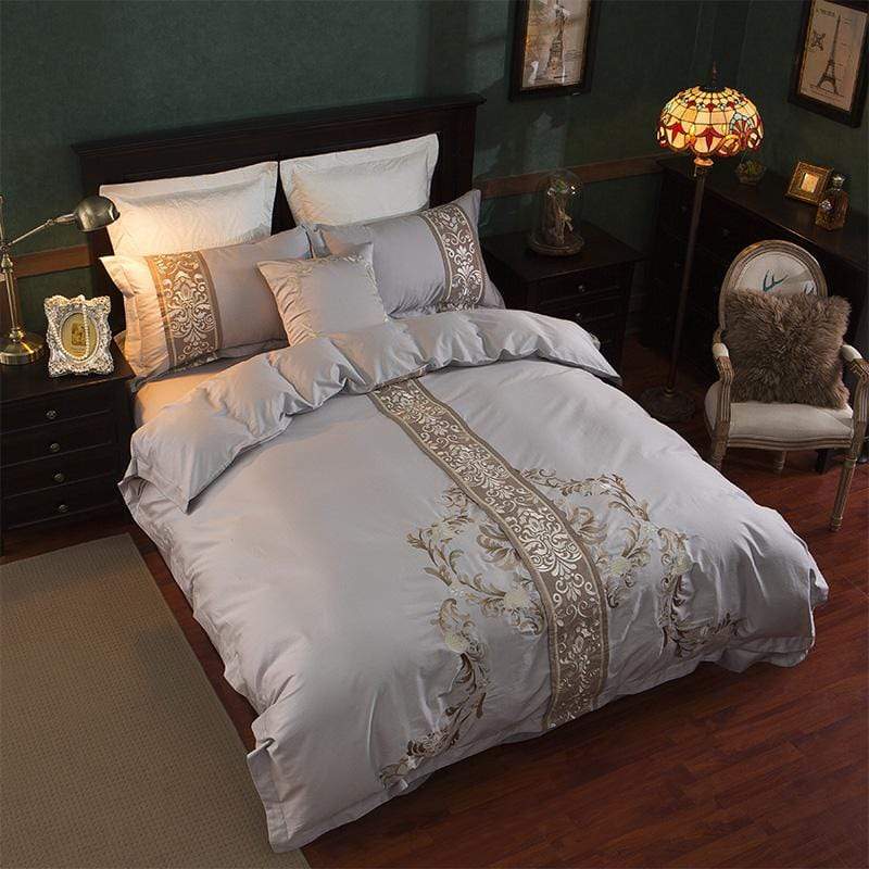 Great Giza Duvet Cover Set (Egyptian Cotton) - Nordic Side - bed, bedding, bis-hidden, duvet