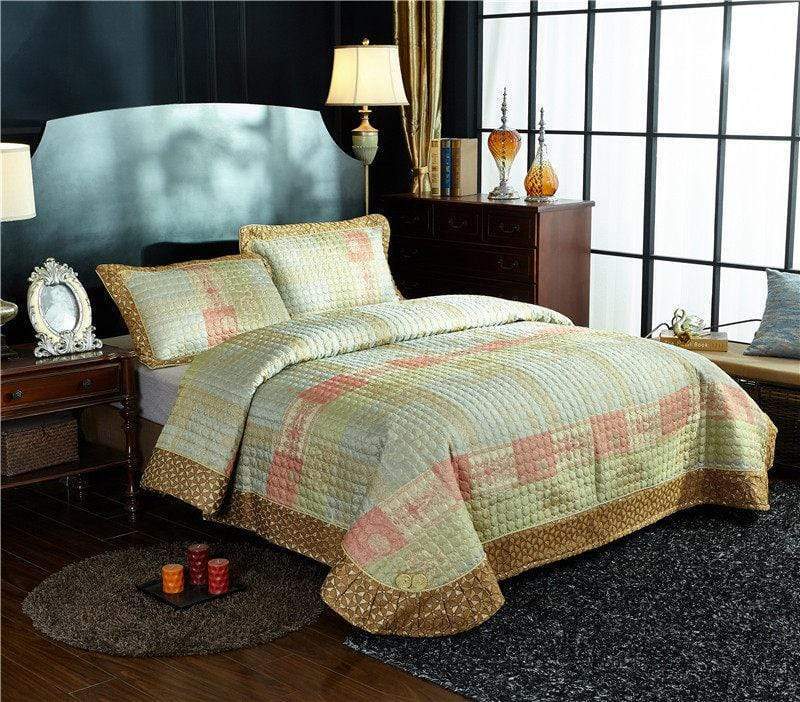 Vernani Quilt Cover Set - Nordic Side - bed, bedding, quilt, spo-enabled