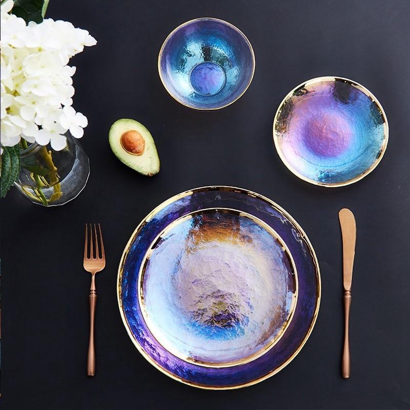 Iris Dinnerware - Nordic Side - dinnerware, Plate, plates, rainbow dinnerware, unicorn dinnerware