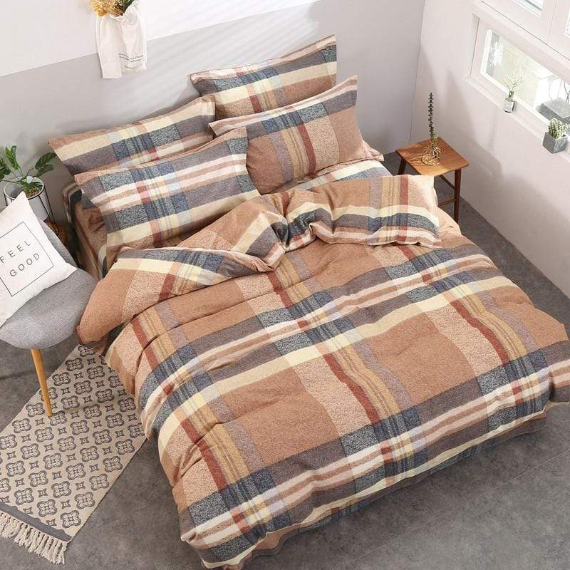 Burnana Duvet Cover Set - Nordic Side - bed, bedding, spo-enabled