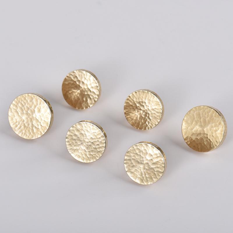 Librium Gold Dimpled Knob - Nordic Side - not-hanger