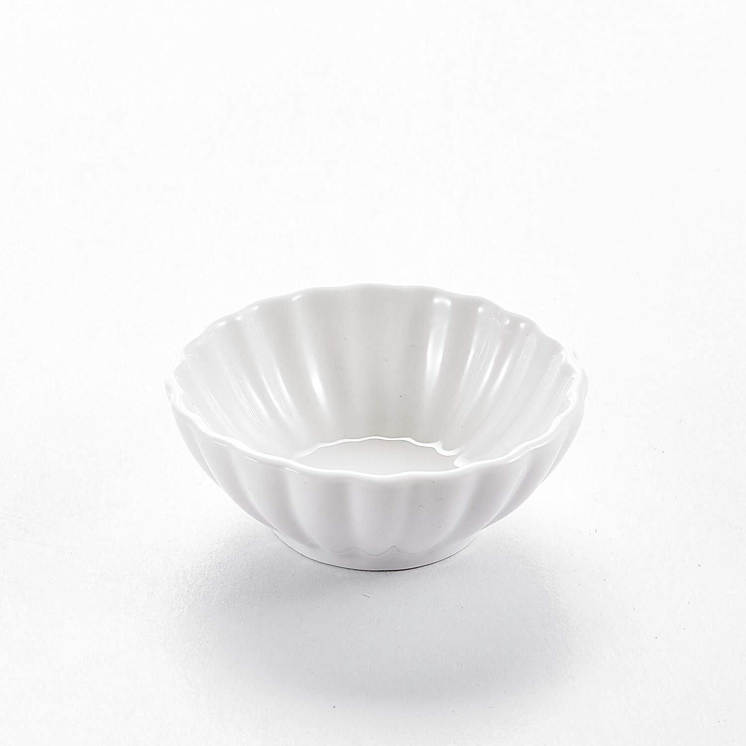16-Piece Ivory White Porcelain China Ramekins Combi- Set - Nordic Side - 16, Bowl, Breakfast, Ceramic, China, CombiSet, Cup, Dessert, Dipping, Dishes, Ivory, MALACASA, Piece, Porcelain, Ramek