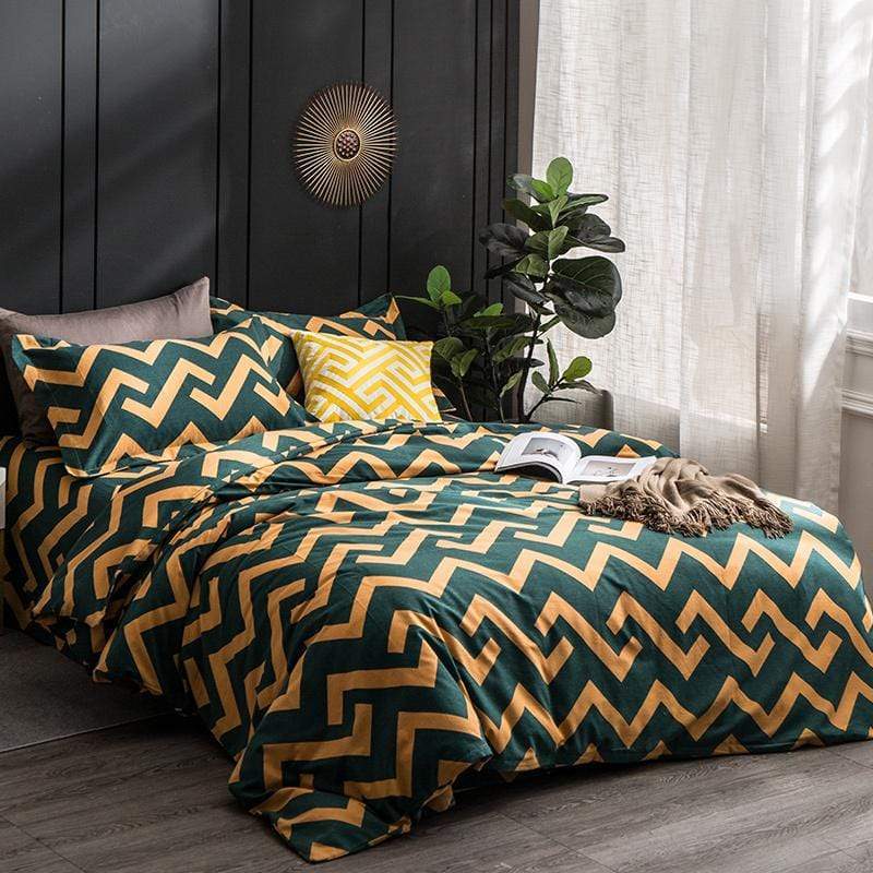 Ensue Roche Duvet Cover Set - Nordic Side - bed, bedding, spo-enabled
