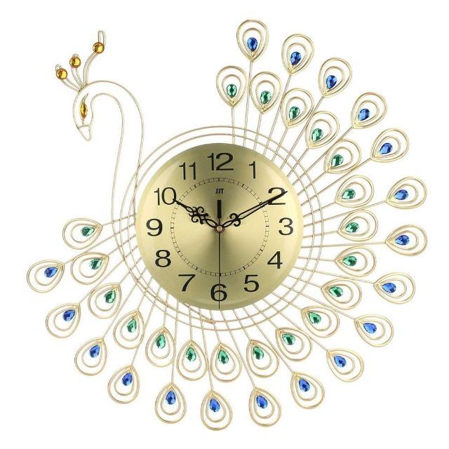 Tiboy - Luxury Peacock 3D Wall Clock - Nordic Side - Decor, Wall Clock